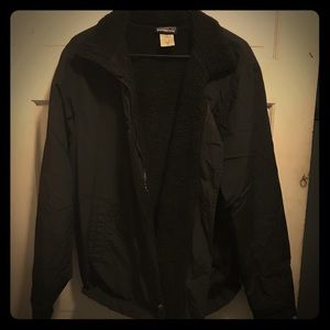 Men’s PATAGONIA black fleece lined jacket